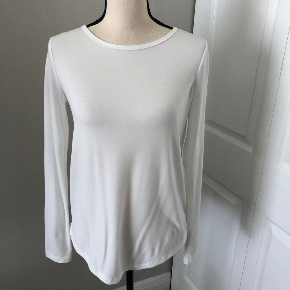 ❤️3X20 MUDD WHITE LONG SLEEVES TOP | XS